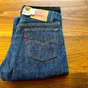 Levi’s 501s : RARE : deadstock : vintage made in USA : raw denim